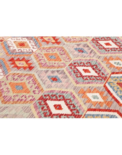 Tappeto Kilim Afghanistan beige marrone 255x300
