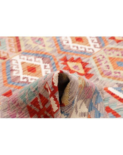 Tappeto Kilim Afghanistan beige marrone 255x300