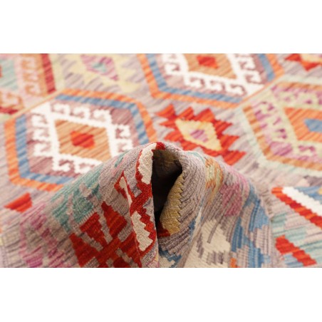 Tappeto Kilim Afghanistan beige marrone 255x300