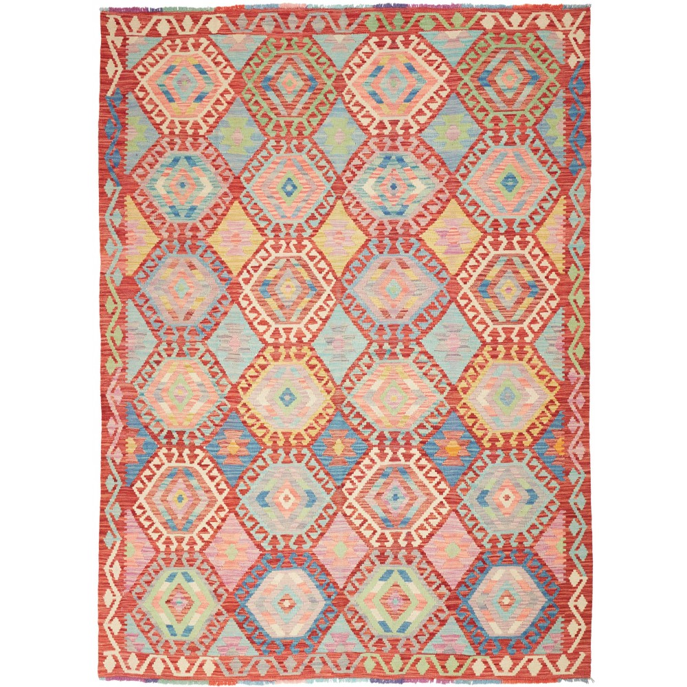 Tappeto Kilim Afghanistan marrone 179x242
