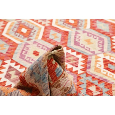 Tappeto Kilim Afghanistan beige marrone 255x302