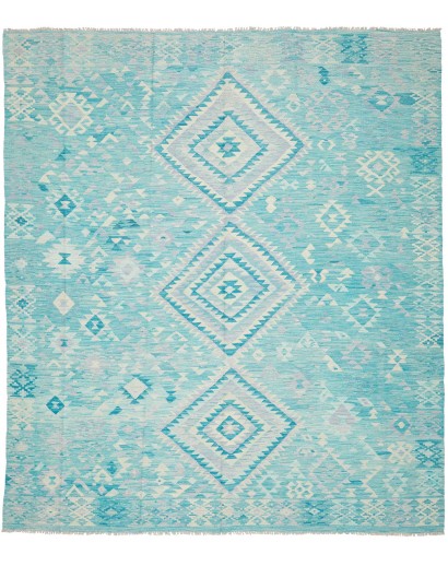 Tappeto Kilim Afghanistan blu 255x293