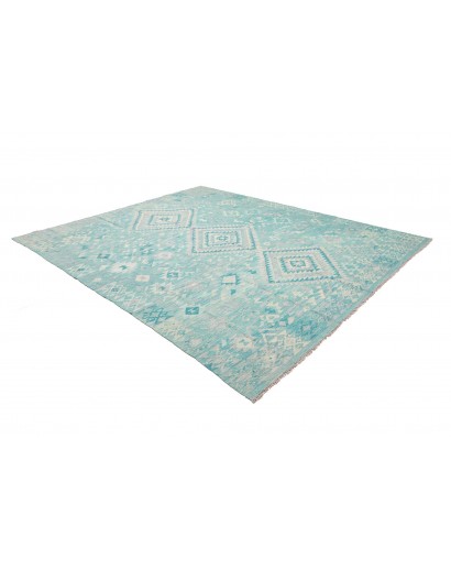 Tappeto Kilim Afghanistan blu 255x293