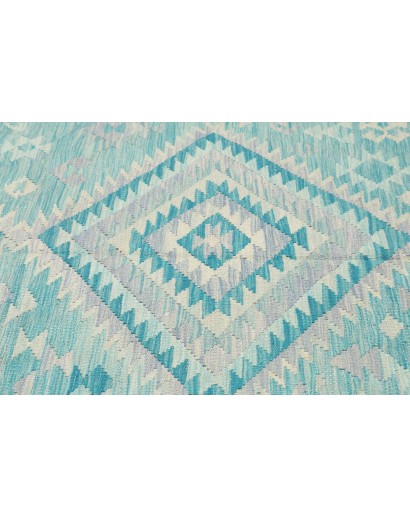 Tappeto Kilim Afghanistan blu 255x293