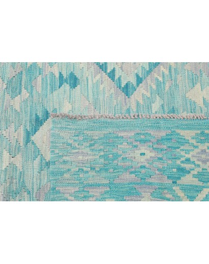 Tappeto Kilim Afghanistan blu 255x293