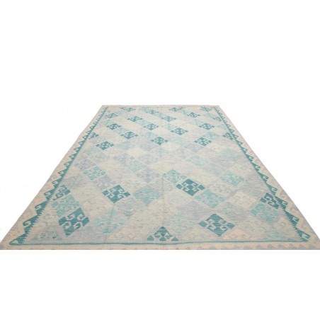 Tappeto Kilim Afghanistan beige bianco 250x349