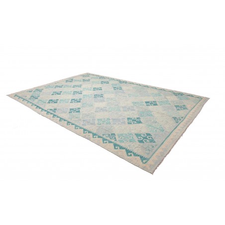 Tappeto Kilim Afghanistan beige bianco 250x349