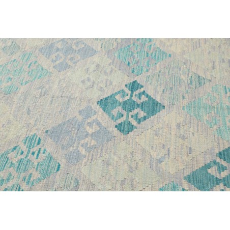 Tappeto Kilim Afghanistan beige bianco 250x349