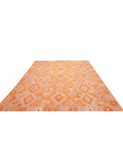 Tappeto Kilim Afghanistan marrone giallo 249x300