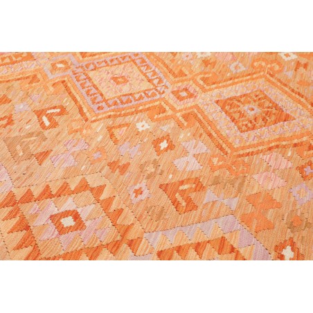 Tappeto Kilim Afghanistan marrone giallo 249x300