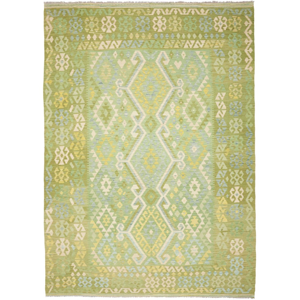 Tappeto Kilim Afghanistan marrone 249x344