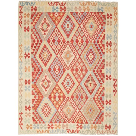 Tappeto Kilim Afghanistan beige marrone 176x233