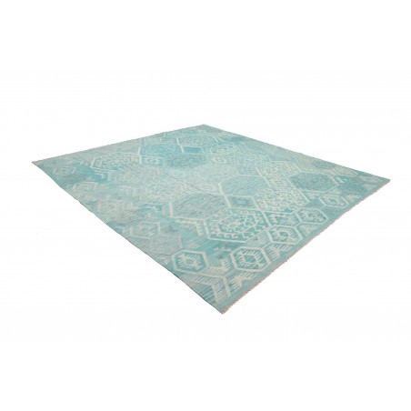 Tappeto Kilim Afghanistan azzurro 270x290