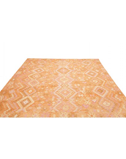 Tappeto Kilim Afghanistan marrone giallo 258x296