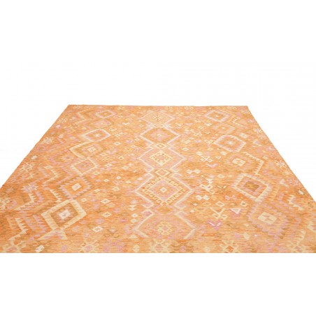 Tappeto Kilim Afghanistan marrone giallo 258x296