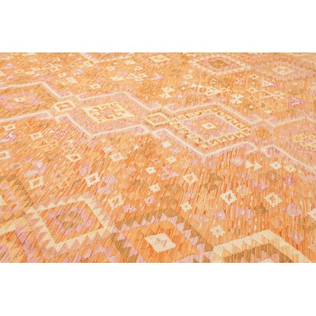 Tappeto Kilim Afghanistan marrone giallo 258x296