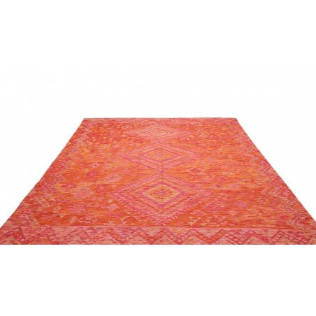 Tappeto Kilim Afghanistan arancione rosso 249x295