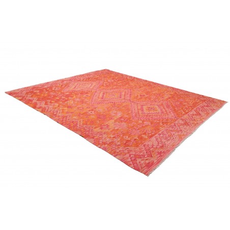 Tappeto Kilim Afghanistan arancione rosso 249x295