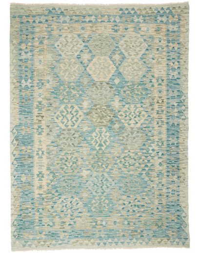 Tappeto Kilim Afghanistan beige grigio 175x238