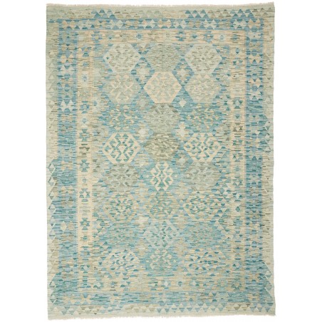 Tappeto Kilim Afghanistan beige grigio 175x238