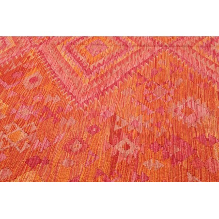 Tappeto Kilim Afghanistan arancione rosso 249x295