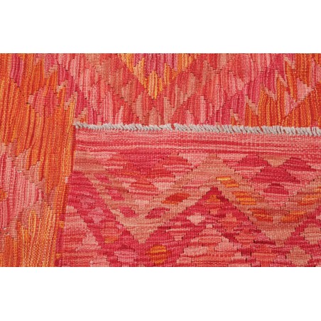 Tappeto Kilim Afghanistan arancione rosso 249x295