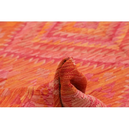 Tappeto Kilim Afghanistan arancione rosso 249x295