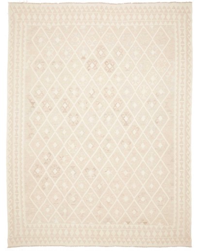 Tappeto Kilim Afghanistan bianco 262x343