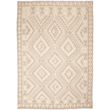 Tappeto Kilim Afghanistan giallo marrone 173x245