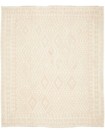 Tappeto Kilim Afghanistan bianco 255x297