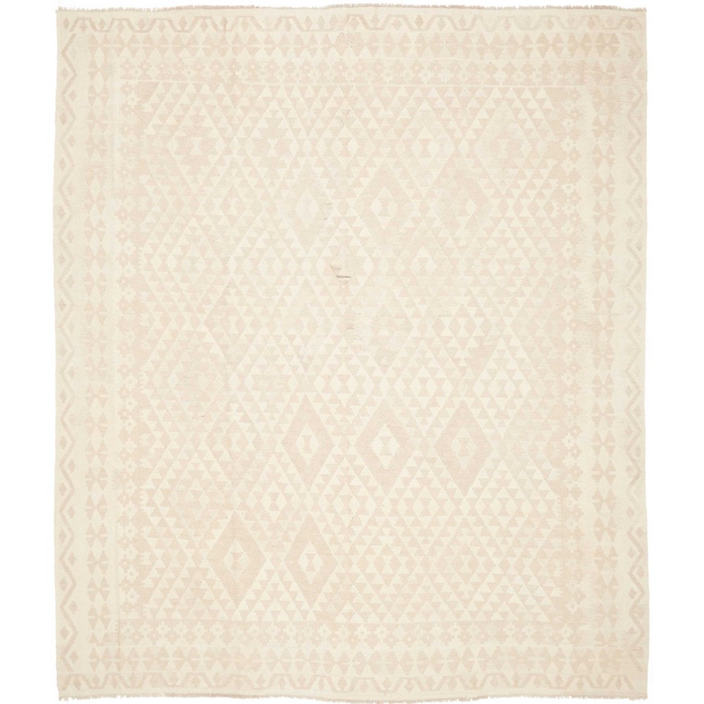 Tappeto Kilim Afghanistan bianco 255x297