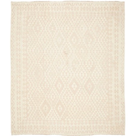 Tappeto Kilim Afghanistan bianco 255x297
