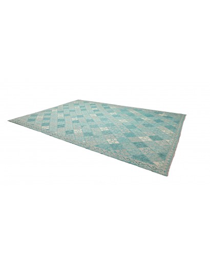 Tappeto Kilim Afghanistan azzurro blu 292x405