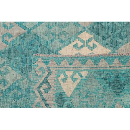 Tappeto Kilim Afghanistan azzurro blu 292x405