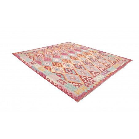 Tappeto Kilim Afghanistan beige arancione 264x296