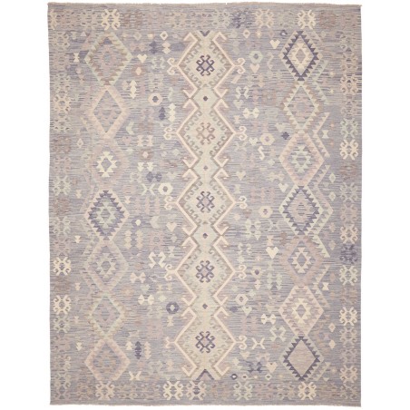Tappeto Kilim Afghanistan beige azzurro 255x335