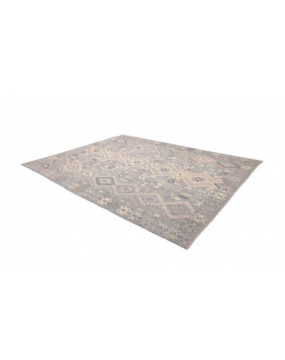 Tappeto Kilim Afghanistan beige azzurro 255x335