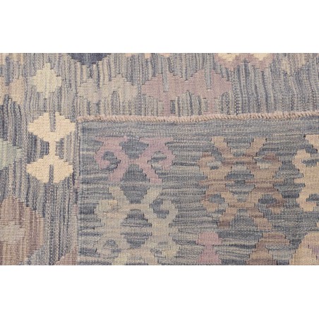 Tappeto Kilim Afghanistan beige azzurro 255x335