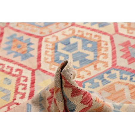 Tappeto Kilim Afghanistan marrone beige 267x340