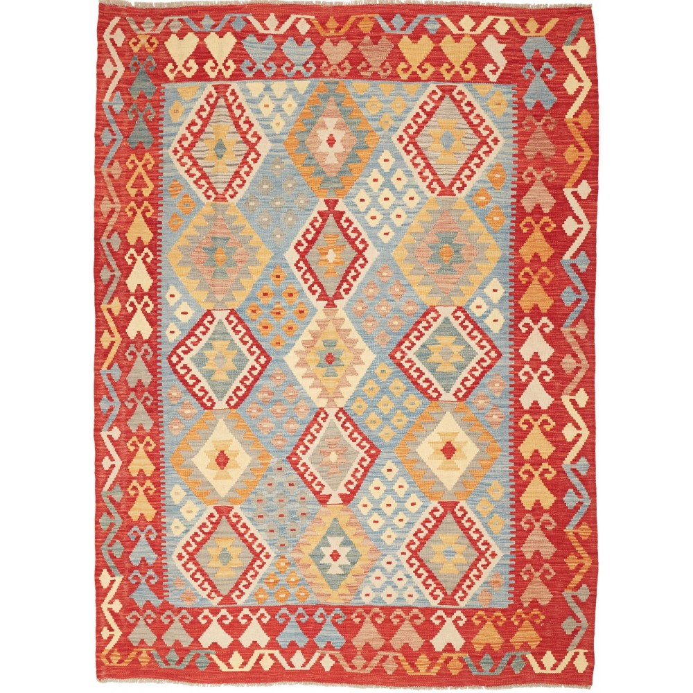Tappeto Kilim Afghanistan marrone 179x244