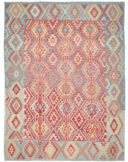 Tappeto Kilim Afghanistan beige marrone 256x336