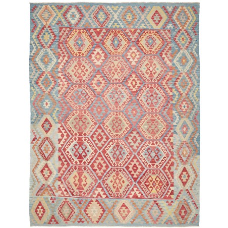 Tappeto Kilim Afghanistan beige marrone 256x336