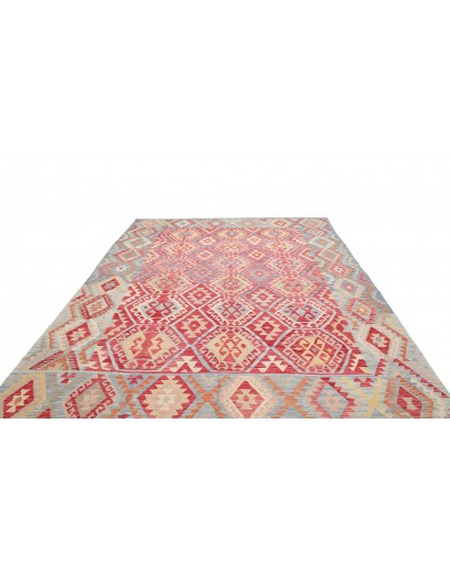 Tappeto Kilim Afghanistan beige marrone 256x336