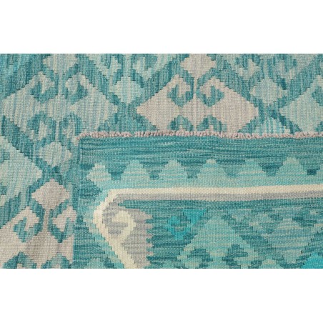 Tappeto Kilim Afghanistan azzurro blu 239x339