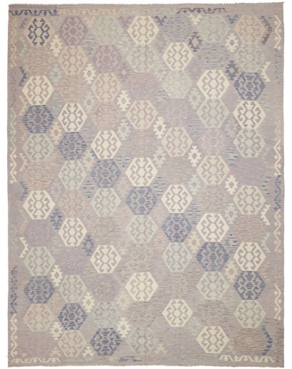 Tappeto Kilim Afghanistan azzurro 301x389
