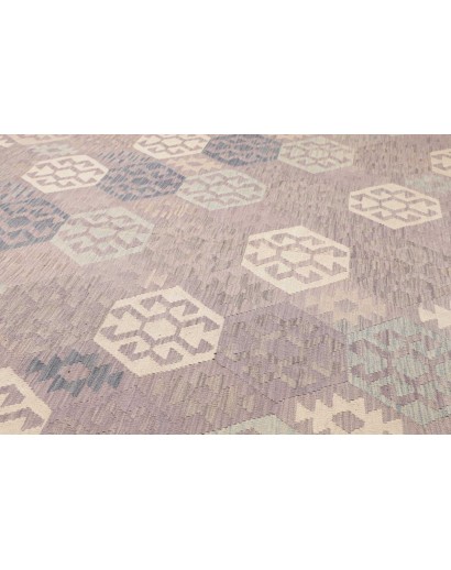 Tappeto Kilim Afghanistan azzurro 301x389