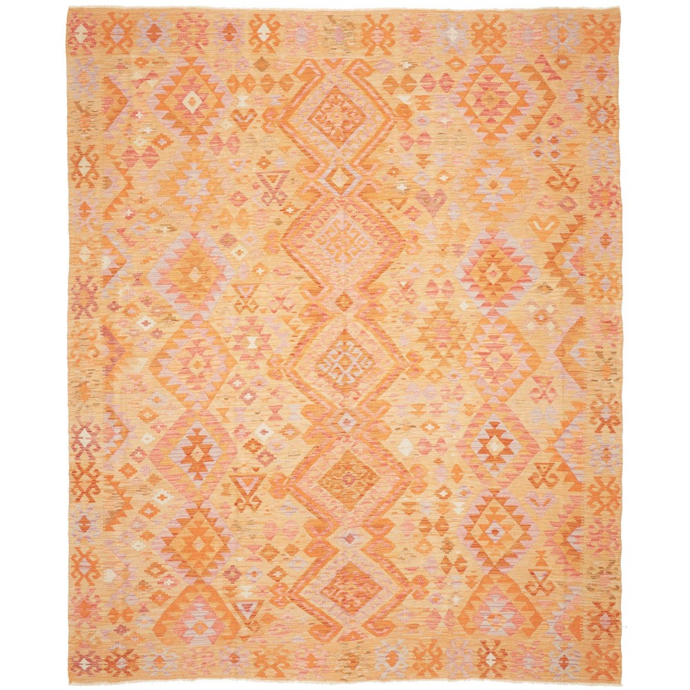 Tappeto Kilim Afghanistan marrone bianco 247x299