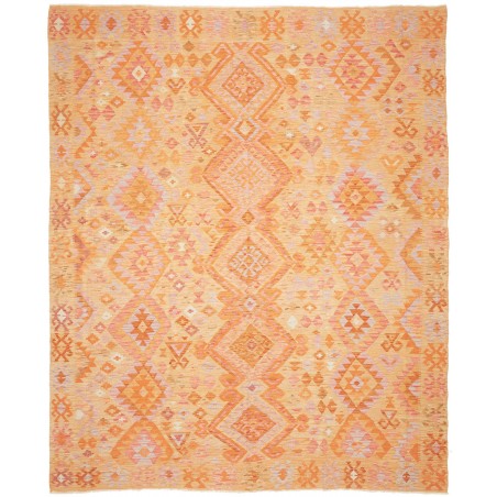 Tappeto Kilim Afghanistan marrone bianco 247x299