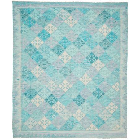 Tappeto Kilim Afghanistan beige blu 248x291