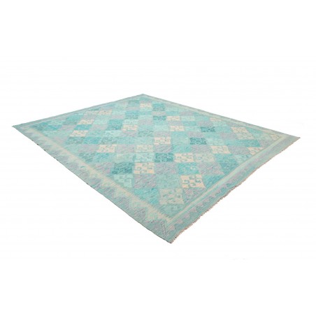 Tappeto Kilim Afghanistan beige blu 248x291